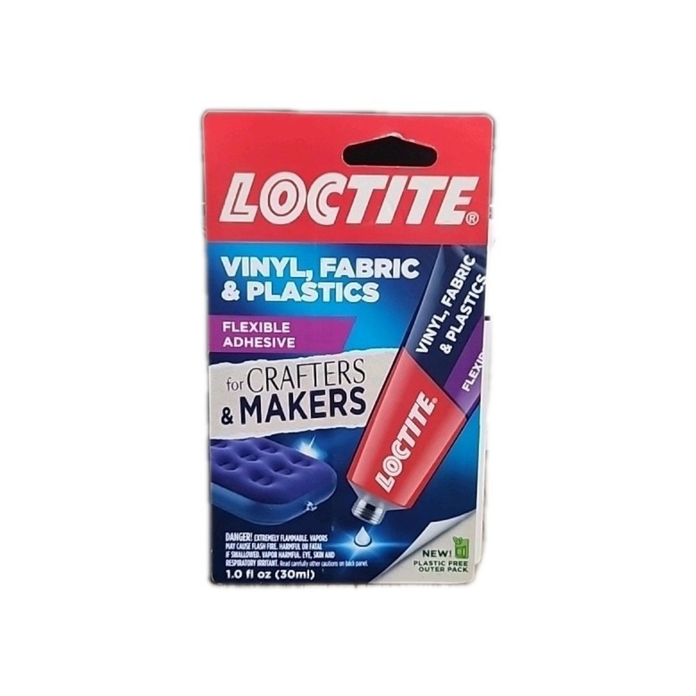 Loctite Vinyl‎ Fabric & Plastics for Crafters and Makers 1 fl oz Pack of 1